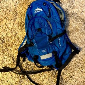 High sierra water backpack